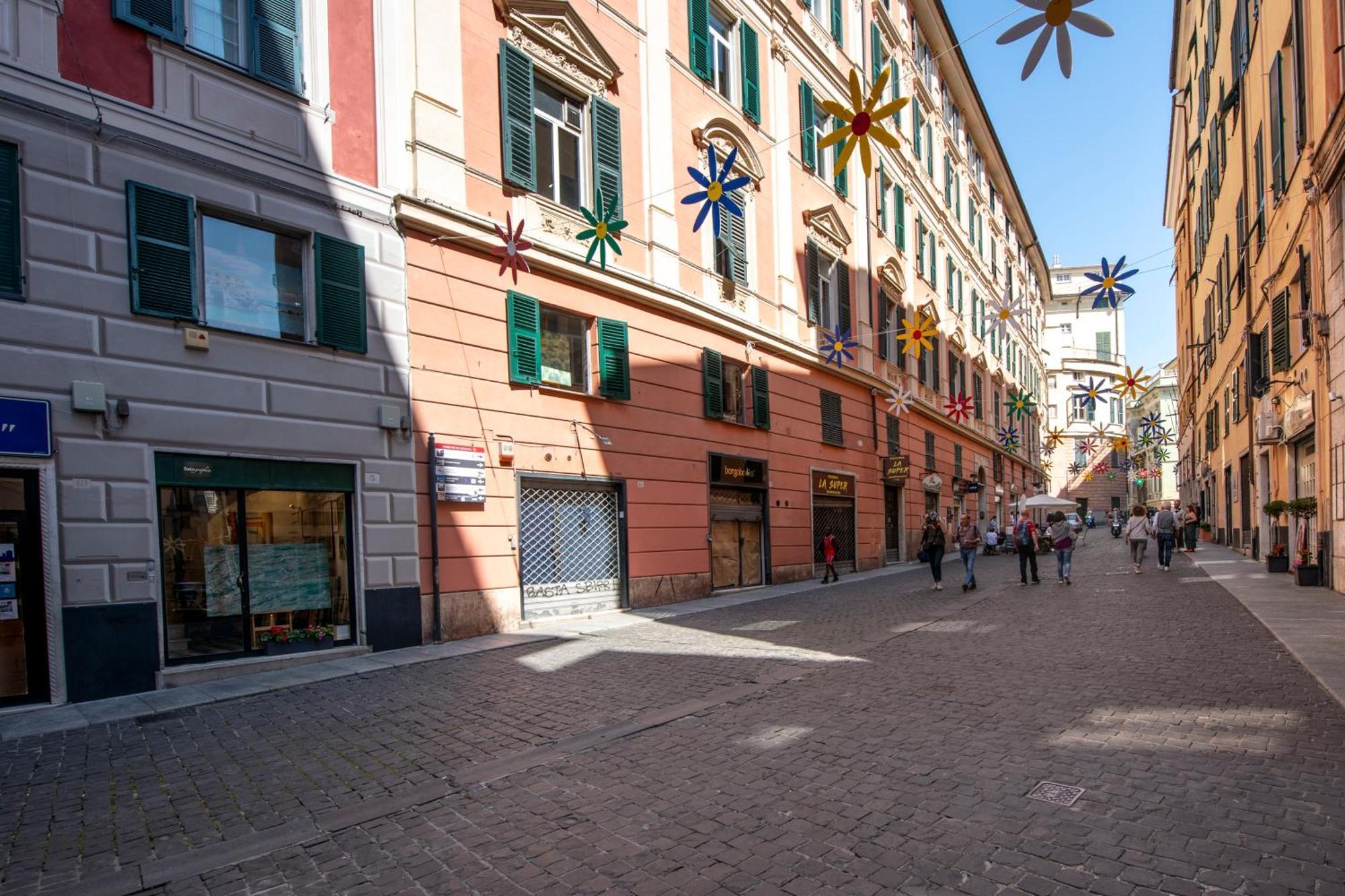 226 - Casa Dell'Orto- Nel Cuore Del Centro Storico Di Genova, 500Metri Dall'Acquario Di Genova Exteriér fotografie
