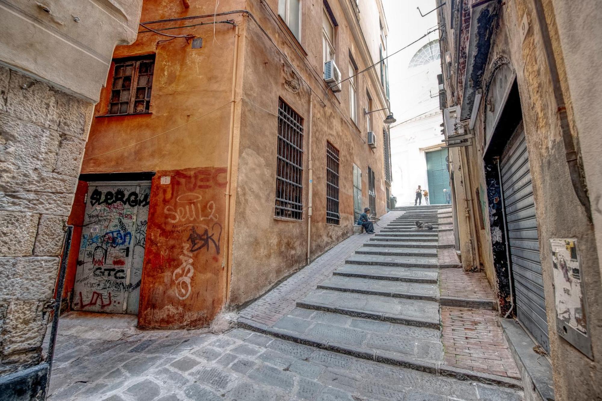 226 - Casa Dell'Orto- Nel Cuore Del Centro Storico Di Genova, 500Metri Dall'Acquario Di Genova Exteriér fotografie